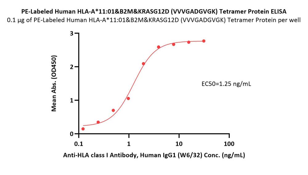 HLA-A*1101 & B2M & KRASG12D (VVVGADGVGK) ELISA