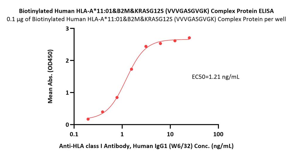 HLA-A*1101 & B2M & KRASG12S (VVVGASGVGK) ELISA