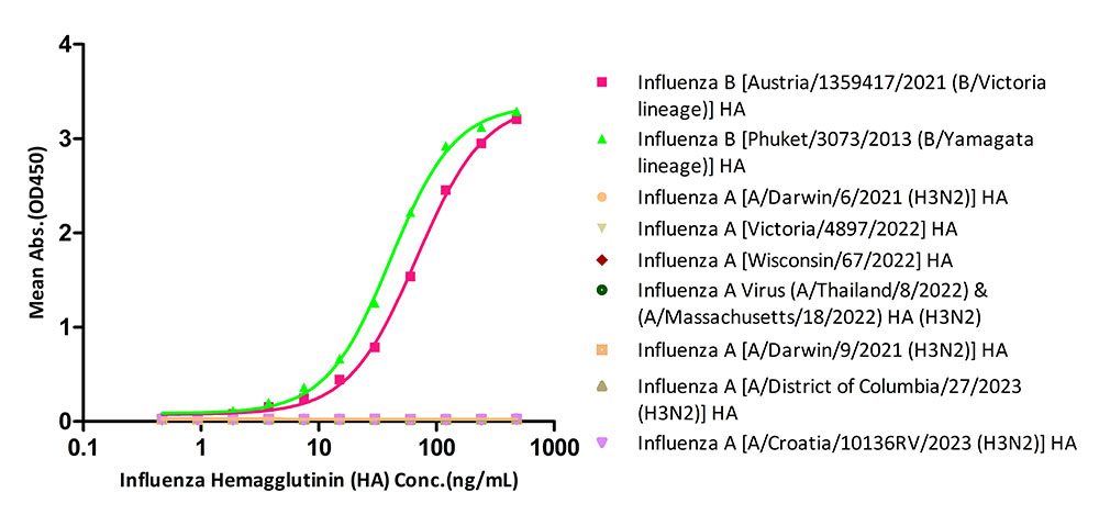 Hemagglutinin (HA) TYPICAL DATA