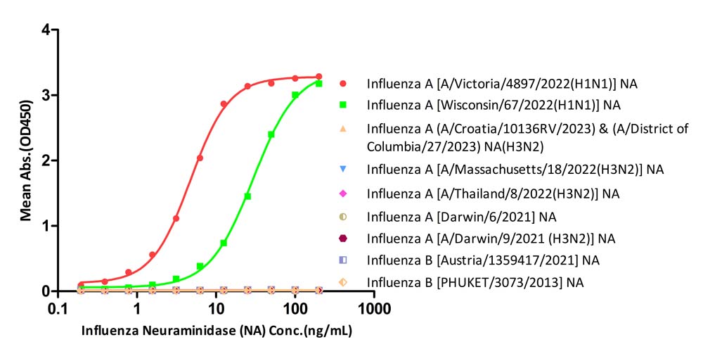 Neuraminidase/NA (Influenza Virus) TYPICAL DATA