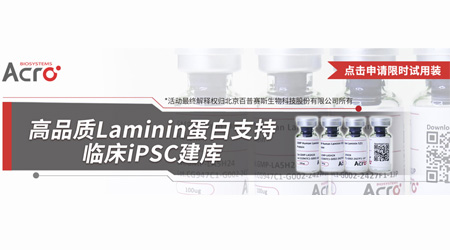 【双重工艺】高品质Laminin蛋白支持临床iPSC建库